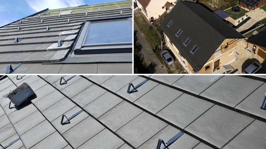 Terrán Zenit Max Antracit Neo tetőcserép